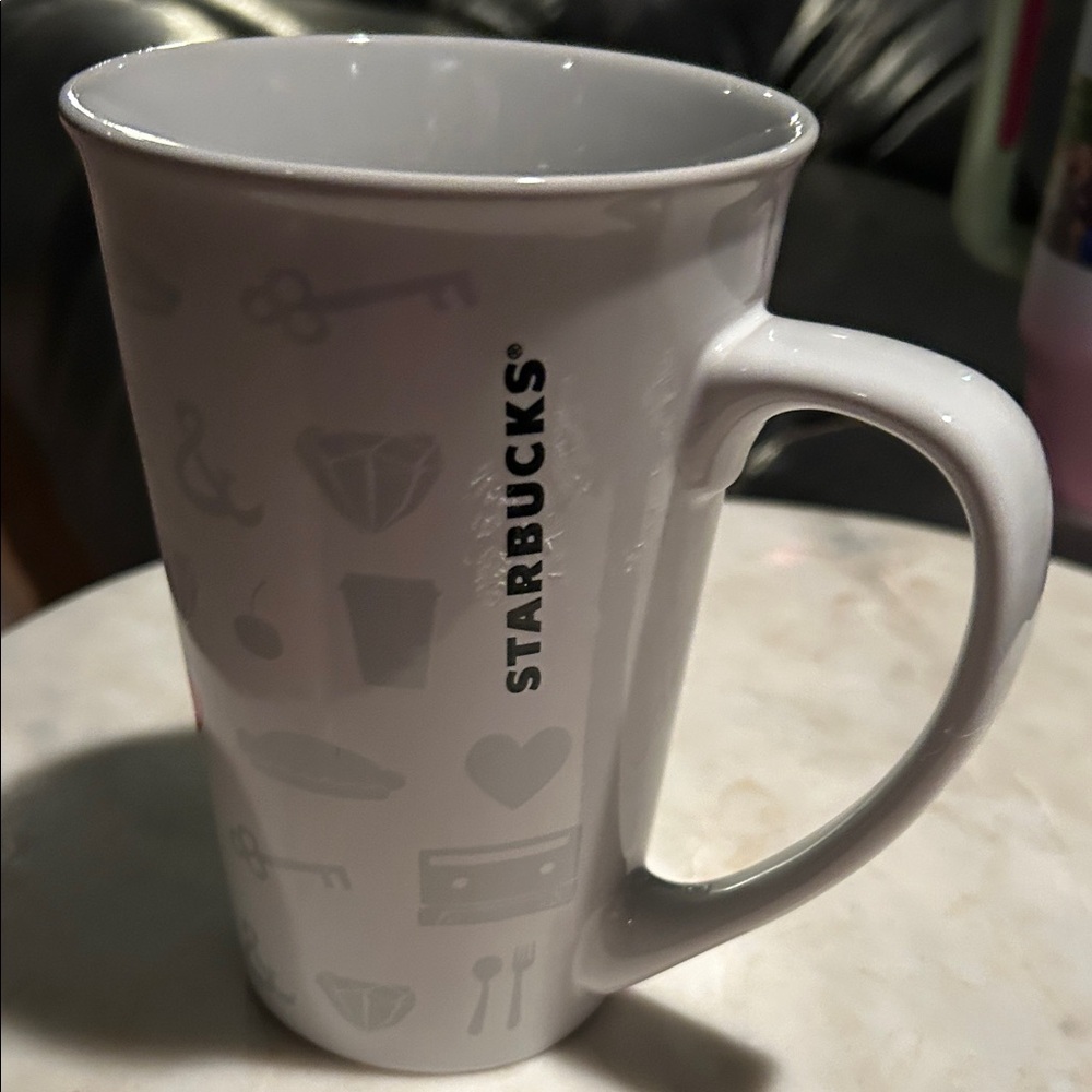 Starbucks Gray Patterned Mug